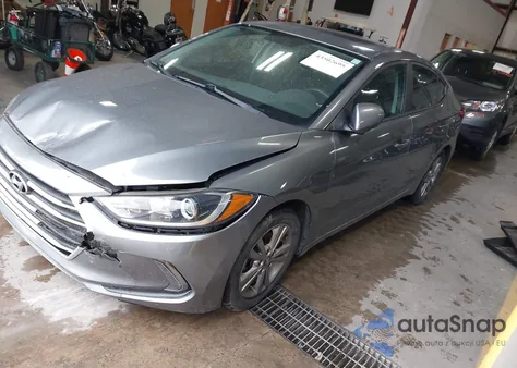 2018 Hyundai Elantra Value Edition из США, поврежденный, VIN KMHD84LF6JU606149